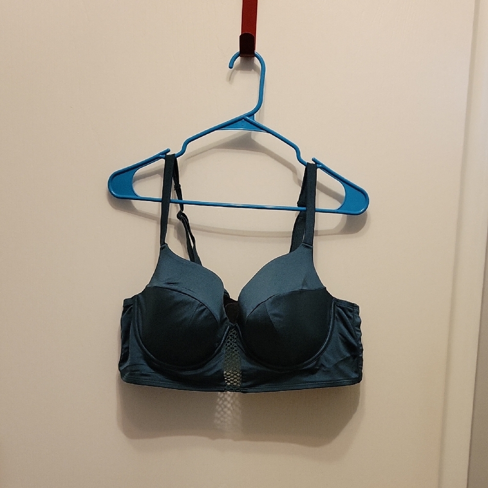 LANE BRYANT Teal Women's Bikini Top 40D